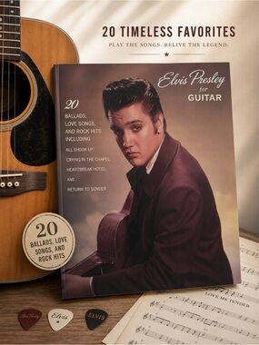 Elvis Music Book with Guitar Songs